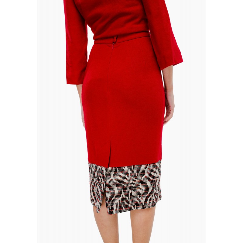 Теплая юбка